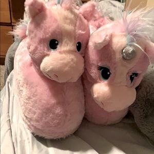 unicorn slippers